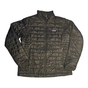 Patagonia Women's Nano Puff Jacket Black BLK 84217 Size XL PrimaLoft